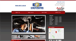 Desktop Screenshot of demersautorepair.com